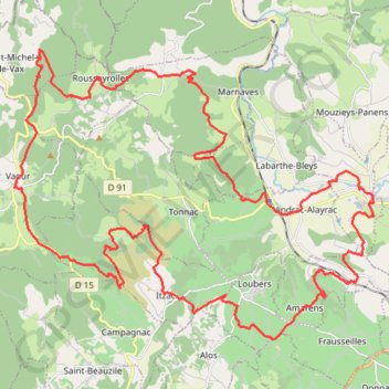 Itinéraire Cordiolo, distance, dénivelé, altitude, carte, profil, trace GPS