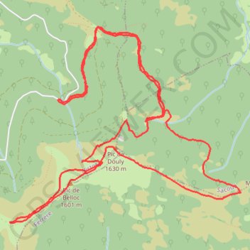 Itinéraire Nistos cimetiere anglo canadien, distance, dénivelé, altitude, carte, profil, trace GPS