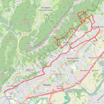 Itinéraire Marie-Pellet, distance, dénivelé, altitude, carte, profil, trace GPS