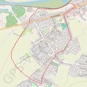 Itinéraire Le chemin des Cavaliers, distance, dénivelé, altitude, carte, profil, trace GPS