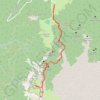 Itinéraire Le Parmelan par le chalet de l'Anglettaz, distance, dénivelé, altitude, carte, profil, trace GPS