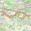 Itinéraire Étangs de la minière, distance, dénivelé, altitude, carte, profil, trace GPS