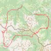 Itinéraire Col de la Core - Port d'Aulat-Montgarri - Port d'Urets, distance, dénivelé, altitude, carte, profil, trace GPS