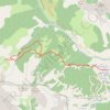 Itinéraire trace allos 2, distance, dénivelé, altitude, carte, profil, trace GPS