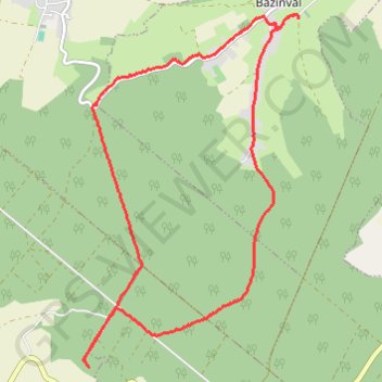 Itinéraire Marche dinatoire, distance, dénivelé, altitude, carte, profil, trace GPS