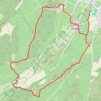 Itinéraire trail des vignes 9 km-18011223, distance, dénivelé, altitude, carte, profil, trace GPS