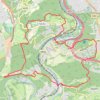 Itinéraire 20 kM ADEPS 2014, distance, dénivelé, altitude, carte, profil, trace GPS