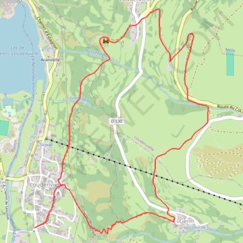 Itinéraire Le Pla de Loudic - Loudenvielle, distance, dénivelé, altitude, carte, profil, trace GPS