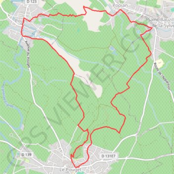 Itinéraire ITILAR034V50GD9C, distance, dénivelé, altitude, carte, profil, trace GPS