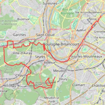 Itinéraire ETP21_Trail_30km_V10, distance, dénivelé, altitude, carte, profil, trace GPS