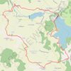 Itinéraire Le barrage de Pannecière, distance, dénivelé, altitude, carte, profil, trace GPS