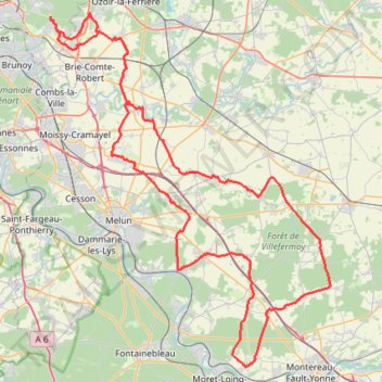 Itinéraire Audax CSM 150km 2025, distance, dénivelé, altitude, carte, profil, trace GPS