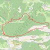 Itinéraire Sauma Longa par la Baisse des Gauthiers, distance, dénivelé, altitude, carte, profil, trace GPS