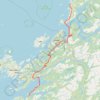 Itinéraire Norvège - 1er juin, distance, dénivelé, altitude, carte, profil, trace GPS