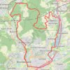 Itinéraire Boucle Montbéliard Brevilliers Brognard à vélo, distance, dénivelé, altitude, carte, profil, trace GPS