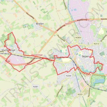 Itinéraire Donderdag 29 mei 2025 - 20 km, distance, dénivelé, altitude, carte, profil, trace GPS