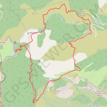 Itinéraire Le Reveston La Madone d'Utelle, distance, dénivelé, altitude, carte, profil, trace GPS