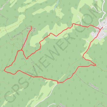 Itinéraire Le Tour du Mont Fier - Prémanon, distance, dénivelé, altitude, carte, profil, trace GPS
