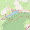 Itinéraire Le barrage de Joux - Joux, distance, dénivelé, altitude, carte, profil, trace GPS