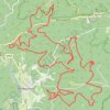 Itinéraire Boucle VTT depuis Herbeumont, distance, dénivelé, altitude, carte, profil, trace GPS