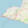 Itinéraire Balade à velo sur une partie de la Velocean, distance, dénivelé, altitude, carte, profil, trace GPS