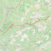 Itinéraire 1-Cembra - Alleghe V2, distance, dénivelé, altitude, carte, profil, trace GPS