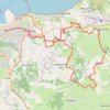 Itinéraire Cherbourg - Digosville - Le Theil, distance, dénivelé, altitude, carte, profil, trace GPS