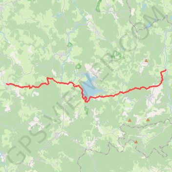 Itinéraire Alligny en Morvan Ouroux, distance, dénivelé, altitude, carte, profil, trace GPS