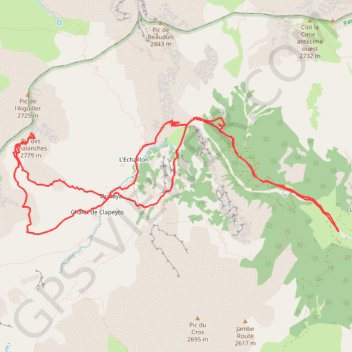 Itinéraire Challanches, distance, dénivelé, altitude, carte, profil, trace GPS