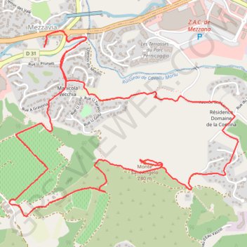 Itinéraire Monte Sant'Angelo, distance, dénivelé, altitude, carte, profil, trace GPS