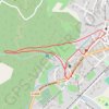 Itinéraire Les Bancau du champ de Gau, distance, dénivelé, altitude, carte, profil, trace GPS