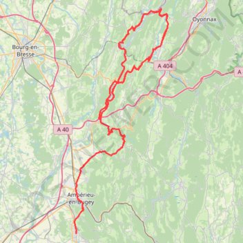 Itinéraire Tour de l'Ain 2024 - Etape 3-18993536, distance, dénivelé, altitude, carte, profil, trace GPS