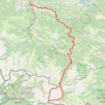 Itinéraire GR®107 Chemin des Bonshommes (2021), distance, dénivelé, altitude, carte, profil, trace GPS