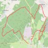Itinéraire Trail du Souvenir 20k, distance, dénivelé, altitude, carte, profil, trace GPS