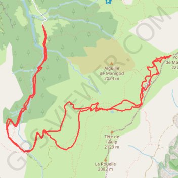 Itinéraire Les Trois Aiguilles, distance, dénivelé, altitude, carte, profil, trace GPS