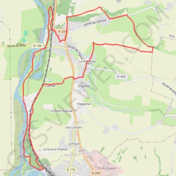 Itinéraire Le Renard, distance, dénivelé, altitude, carte, profil, trace GPS