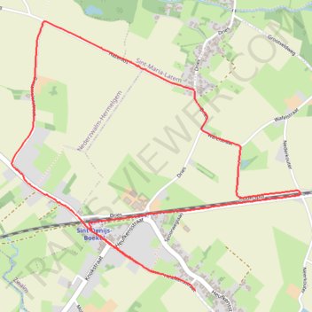 Itinéraire Evening Run, distance, dénivelé, altitude, carte, profil, trace GPS