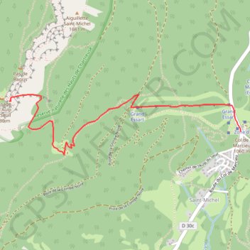 Itinéraire L'aulp du seuil, distance, dénivelé, altitude, carte, profil, trace GPS