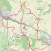 Itinéraire Les Garnoulles - Étaples, distance, dénivelé, altitude, carte, profil, trace GPS
