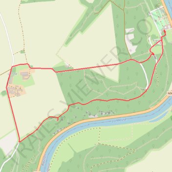 Itinéraire HASTIERE-Promenade paradis des chevaux (Château de Freyr), distance, dénivelé, altitude, carte, profil, trace GPS