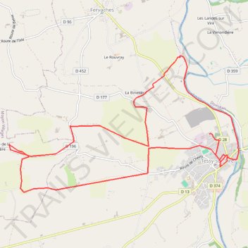Itinéraire parcours après midi, distance, dénivelé, altitude, carte, profil, trace GPS