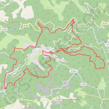 Itinéraire Anonymous, distance, dénivelé, altitude, carte, profil, trace GPS