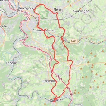 Itinéraire Entrainement CHU WT 2023 / Parcours officiel, distance, dénivelé, altitude, carte, profil, trace GPS