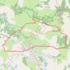 Itinéraire Circuit du Puy Saint-Damien - Chamboulive - Pays de Tulle, distance, dénivelé, altitude, carte, profil, trace GPS