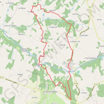 Itinéraire Circuit du Tram, distance, dénivelé, altitude, carte, profil, trace GPS