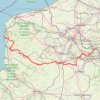 Itinéraire GR®121 De Bon-Secours (Belgique) à Equihen-Plage (Pas-de-Calais) (©gr-infos.com), distance, dénivelé, altitude, carte, profil, trace GPS