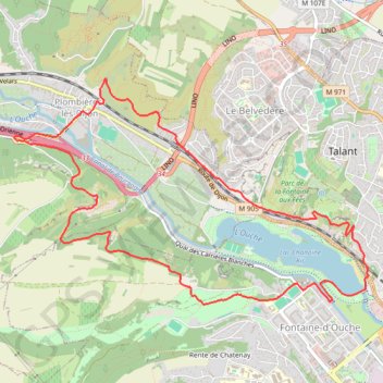 Itinéraire Tour du Lac Kir - Jean Montmey, distance, dénivelé, altitude, carte, profil, trace GPS