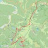 Itinéraire Rando-bivouac des 5 lacs dans les Vosges : du col de la slucht au lac Altenweiher (jour 1), distance, dénivelé, altitude, carte, profil, trace GPS