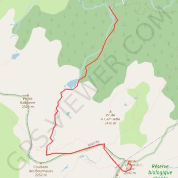 Itinéraire Tumenéia, distance, dénivelé, altitude, carte, profil, trace GPS