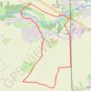 Itinéraire Les Longs Rideaux - Duisans, distance, dénivelé, altitude, carte, profil, trace GPS